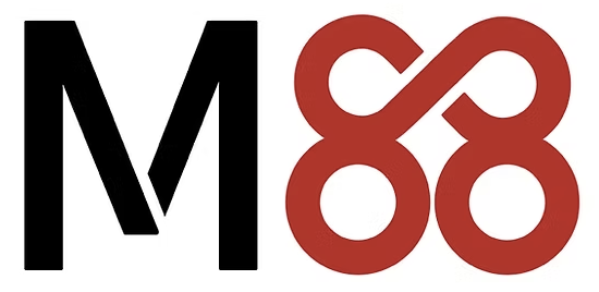 m88 logo thương hiệu nhà cái